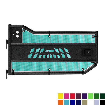 Jeepy Screens Aries Automotive Trail Door Jeepy Screens (16 Colors) - 2007-2018 Jeep Wrangler Unlimited JKU The Urban Trail Jeep Accessories