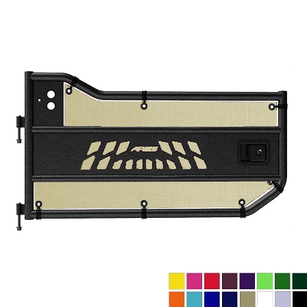 Jeepy Screens Aries Automotive Trail Door Jeepy Screens (16 Colors) - 2007-2018 Jeep Wrangler Unlimited JKU The Urban Trail Jeep Accessories
