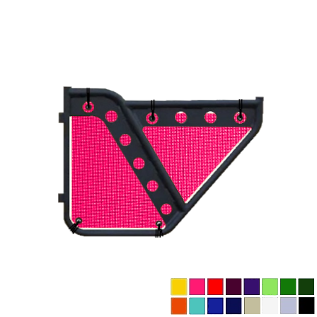 Jeepy Screens Barricade Off-Road Extreme HD Trail Door Jeepy Screens (16 Colors) - 2007-2018 Jeep Wrangler Unlimited JKU The Urban Trail Jeep Accessories