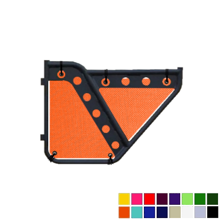 Jeepy Screens Barricade Off-Road Extreme HD Trail Door Jeepy Screens (16 Colors) - 2007-2018 Jeep Wrangler Unlimited JKU The Urban Trail Jeep Accessories