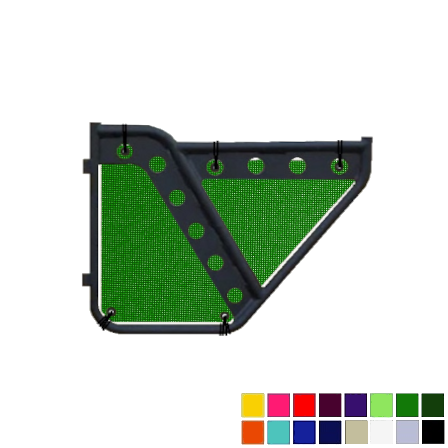 Jeepy Screens Barricade Off-Road Extreme HD Trail Door Jeepy Screens (16 Colors) - 2007-2018 Jeep Wrangler Unlimited JKU The Urban Trail Jeep Accessories