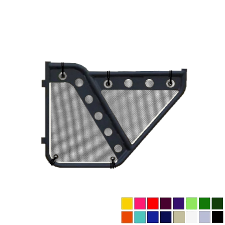 Jeepy Screens Barricade Off-Road Extreme HD Trail Door Jeepy Screens (16 Colors) - 2007-2018 Jeep Wrangler Unlimited JKU The Urban Trail Jeep Accessories
