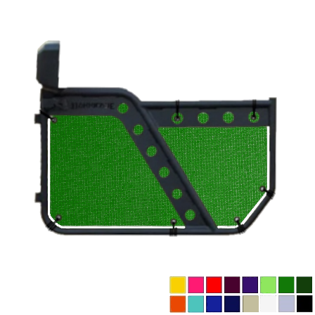 Jeepy Screens Barricade Off-Road Extreme HD Trail Door Jeepy Screens (16 Colors) - 2007-2018 Jeep Wrangler Unlimited JKU The Urban Trail Jeep Accessories