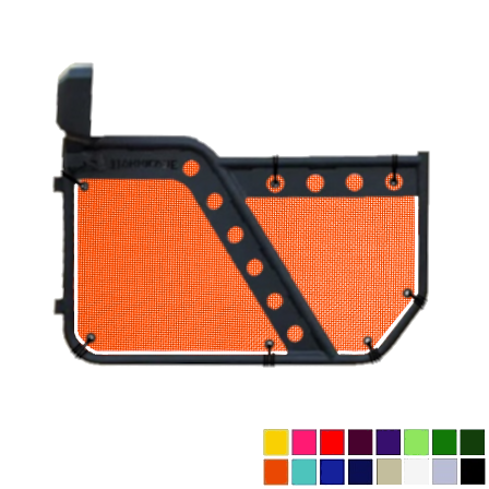 Jeepy Screens Barricade Off-Road Extreme HD Trail Door Jeepy Screens (16 Colors) - 2007-2018 Jeep Wrangler Unlimited JKU The Urban Trail Jeep Accessories