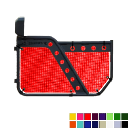 Jeepy Screens Barricade Off-Road Extreme HD Trail Door Jeepy Screens (16 Colors) - 2007-2018 Jeep Wrangler Unlimited JKU The Urban Trail Jeep Accessories
