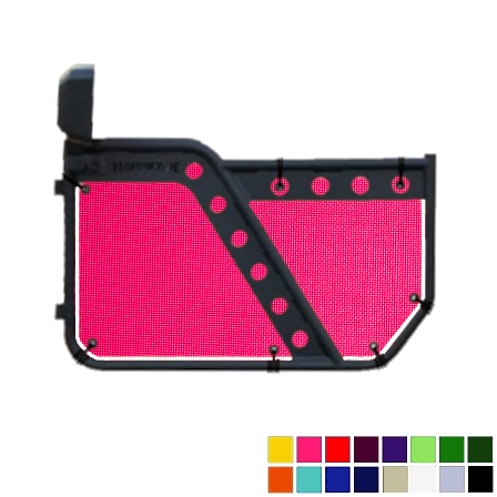 Jeepy Screens Barricade Off-Road Extreme HD Trail Door Jeepy Screens (16 Colors) - 2007-2018 Jeep Wrangler Unlimited JKU The Urban Trail Jeep Accessories