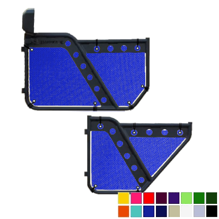 Jeepy Screens Barricade Off-Road Extreme HD Trail Door Jeepy Screens (16 Colors) - 2007-2018 Jeep Wrangler Unlimited JKU The Urban Trail Jeep Accessories