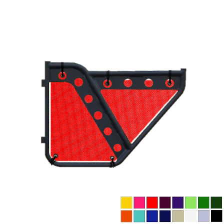 Jeepy Screens Barricade Off-Road Extreme HD Trail Door Jeepy Screens (16 Colors) - 2007-2018 Jeep Wrangler Unlimited JKU The Urban Trail Jeep Accessories