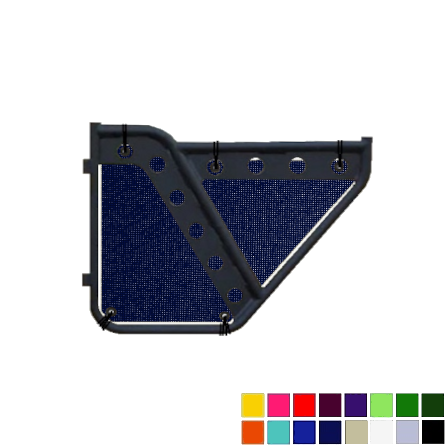 Jeepy Screens Barricade Off-Road Extreme HD Trail Door Jeepy Screens (16 Colors) - 2007-2018 Jeep Wrangler Unlimited JKU The Urban Trail Jeep Accessories