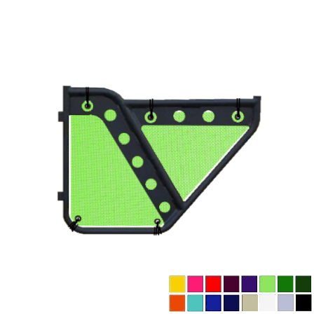 Jeepy Screens Barricade Off-Road Extreme HD Trail Door Jeepy Screens (16 Colors) - 2007-2018 Jeep Wrangler Unlimited JKU The Urban Trail Jeep Accessories