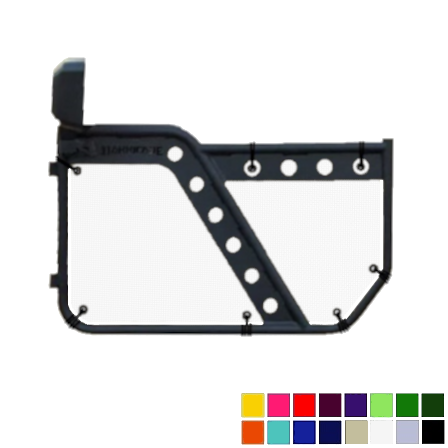 Jeepy Screens Barricade Off-Road Extreme HD Trail Door Jeepy Screens (16 Colors) - 2007-2018 Jeep Wrangler Unlimited JKU The Urban Trail Jeep Accessories