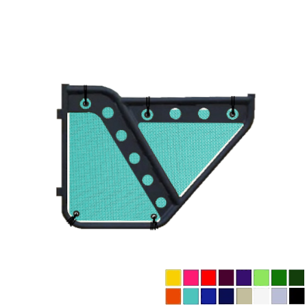 Jeepy Screens Barricade Off-Road Extreme HD Trail Door Jeepy Screens (16 Colors) - 2007-2018 Jeep Wrangler Unlimited JKU The Urban Trail Jeep Accessories