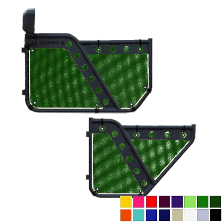 Jeepy Screens Barricade Off-Road Extreme HD Trail Door Jeepy Screens (16 Colors) - 2020-Current Jeep Gladiator JT The Urban Trail Jeep Accessories