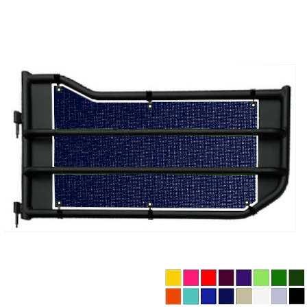 Jeepy Screens Barricade Off-Road Tubular Trail Door Jeepy Screens (16 Colors) - 2007-2018 Jeep Wrangler JK The Urban Trail Jeep Accessories