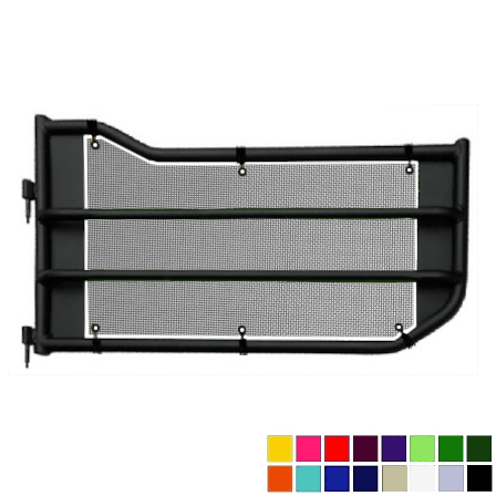 Jeepy Screens Barricade Off-Road Tubular Trail Door Jeepy Screens (16 Colors) - 2007-2018 Jeep Wrangler JK The Urban Trail Jeep Accessories