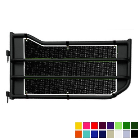 Jeepy Screens Barricade Off-Road Tubular Trail Door Jeepy Screens (16 Colors) - 2007-2018 Jeep Wrangler JK The Urban Trail Jeep Accessories