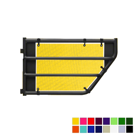 Jeepy Screens Barricade Off-Road Tubular Trail Door Jeepy Screens (16 Colors) - 2007-2018 Jeep Wrangler Unlimited JKU The Urban Trail Jeep Accessories