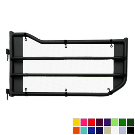 Jeepy Screens Barricade Off-Road Tubular Trail Door Jeepy Screens (16 Colors) - 2007-2018 Jeep Wrangler Unlimited JKU The Urban Trail Jeep Accessories