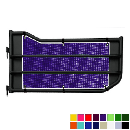 Jeepy Screens Barricade Off-Road Tubular Trail Door Jeepy Screens (16 Colors) - 2007-2018 Jeep Wrangler Unlimited JKU The Urban Trail Jeep Accessories