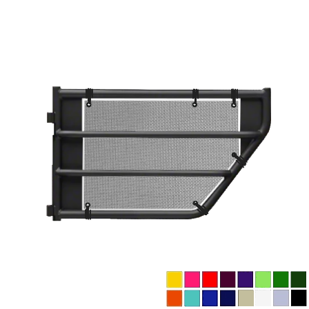 Jeepy Screens Barricade Off-Road Tubular Trail Door Jeepy Screens (16 Colors) - 2007-2018 Jeep Wrangler Unlimited JKU The Urban Trail Jeep Accessories