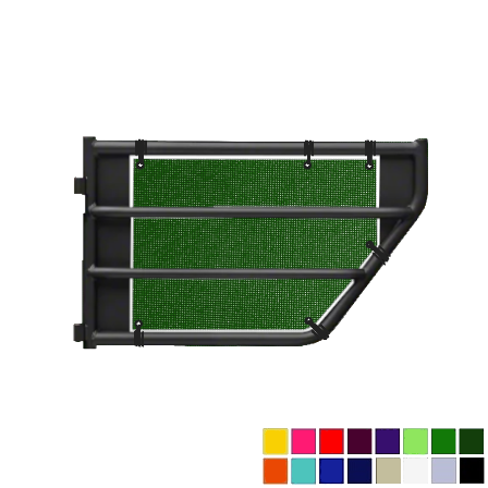 Jeepy Screens Barricade Off-Road Tubular Trail Door Jeepy Screens (16 Colors) - 2007-2018 Jeep Wrangler Unlimited JKU The Urban Trail Jeep Accessories