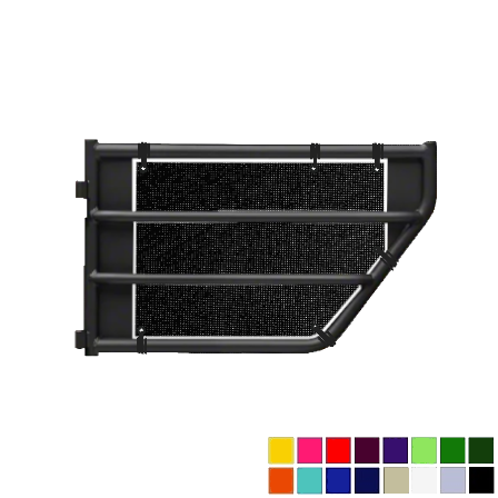 Jeepy Screens Barricade Off-Road Tubular Trail Door Jeepy Screens (16 Colors) - 2007-2018 Jeep Wrangler Unlimited JKU The Urban Trail Jeep Accessories