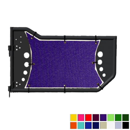 Jeepy Screens Body Armor 4x4 Gen 3 Trail Door Jeepy Screens (16 Colors) - 2018-Current Jeep Wrangler JL The Urban Trail Jeep Accessories