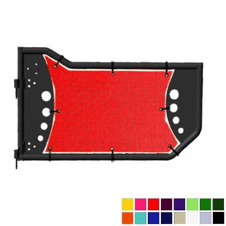 Jeepy Screens Body Armor 4x4 Gen 3 Trail Door Jeepy Screens (16 Colors) - 2018-Current Jeep Wrangler JL The Urban Trail Jeep Accessories