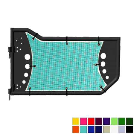 Body Armor 4x4 Gen 3 Trail Door Jeepy Screens (16 Colors) - 2018-Current Wrangler Unlimited JLU