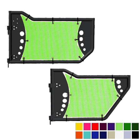 Body Armor 4x4 Gen 3 Trail Door Jeepy Screens (16 Colors) - 2020-Current Gladiator