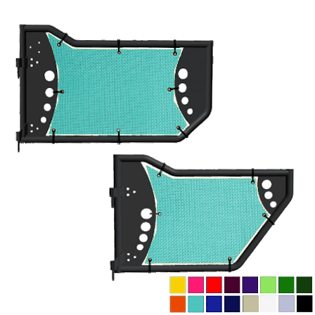 Body Armor 4x4 Gen 3 Trail Door Jeepy Screens (16 Colors) - 2020-Current Gladiator