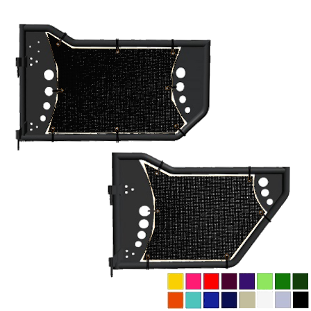 Body Armor 4x4 Gen 3 Trail Door Jeepy Screens (16 Colors) - 2020-Current Gladiator