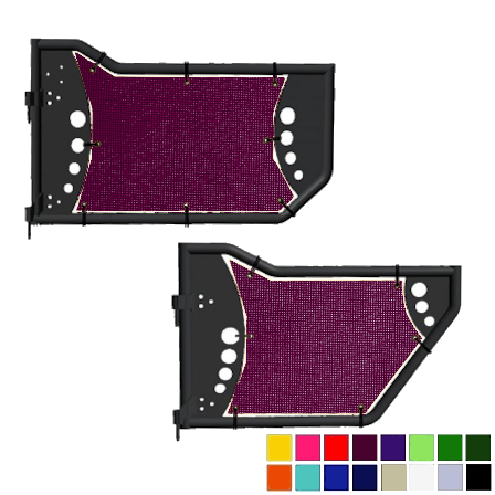 Body Armor 4x4 Gen 3 Trail Door Jeepy Screens (16 Colors) - 2020-Current Gladiator