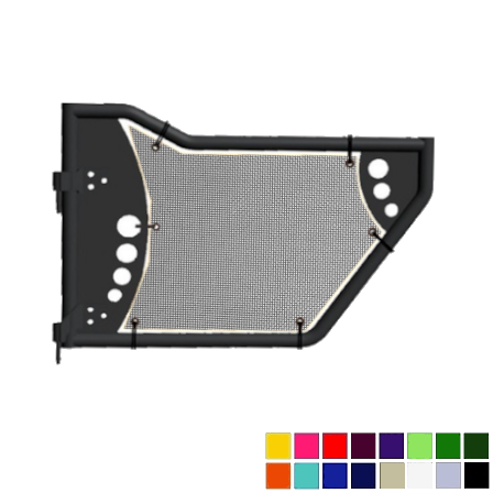 Body Armor 4x4 Gen 3 Trail Door Jeepy Screens (16 Colors) - 2018-Current Wrangler Unlimited JLU