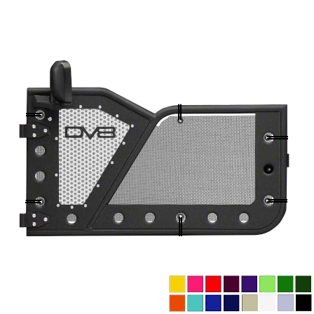 DV8 Offroad Trail Door Jeepy Screens (16 Colors) - 2018-Current Wrangler JL