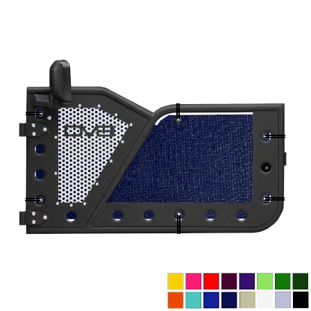 DV8 Offroad Trail Door Jeepy Screens (16 Colors) - 2018-Current Wrangler JL