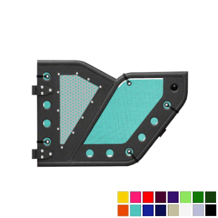 DV8 Offroad Trail Door Jeepy Screens (16 Colors) - 2018-Current Wrangler Unlimited JLU