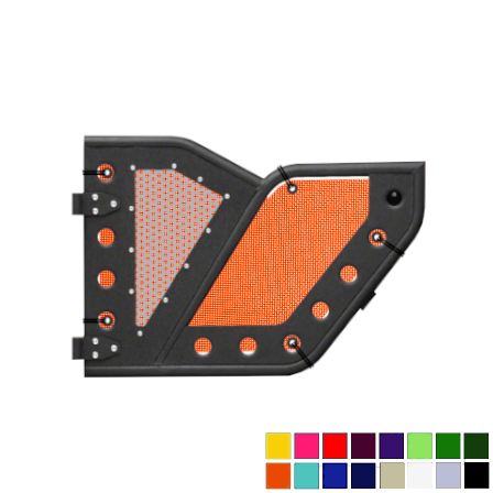 DV8 Offroad Trail Door Jeepy Screens (16 Colors) - 2018-Current Wrangler Unlimited JLU