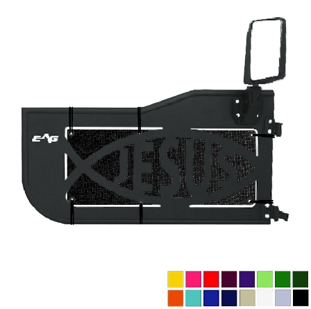 EAG Jesus Trail Door Jeepy Screens (16 Colors) - 2018-Current Wrangler JL