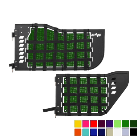 EAG Matrix Trail Door Jeepy Screens (16 Colors) - 2020-Current Gladiator