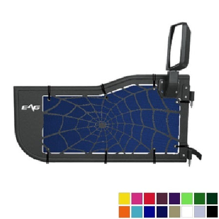 EAG Spider Web Trail Door Jeepy Screens (16 Colors) - 2007-2018 Wrangler JK