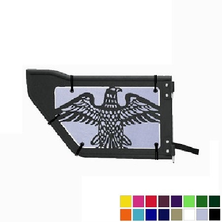 EAG USMC Trail Door Jeepy Screens (16 Colors) - 2020-Current Gladiator