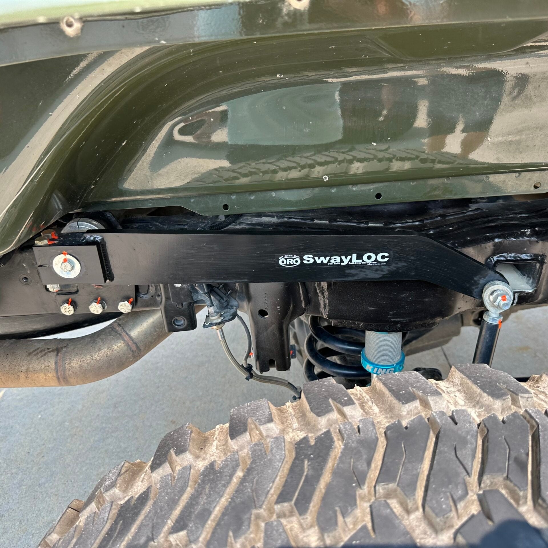 OffRoadOnly - SwayLOC Rear Sway Bar - 2020-Current Gladiator 2