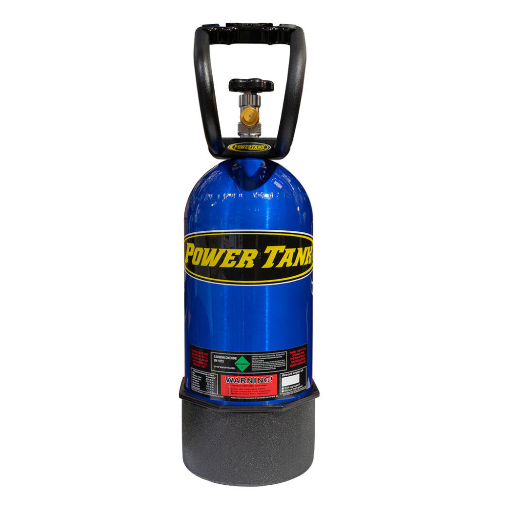 Power Tank - 10lb CO2 Bottle with Handle (Candy Blue) 1
