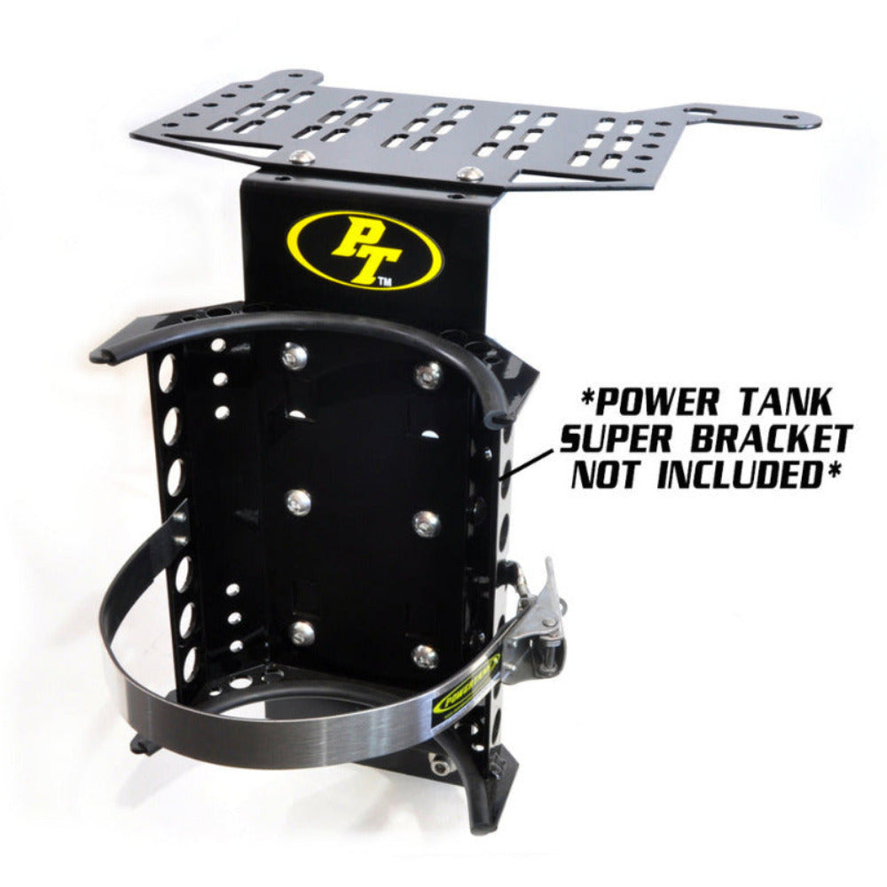 Power Tank - Behind the Seat CO2 Bottle Mounting Bracket - 2007-2023 Jeep Wrangler Unlimited