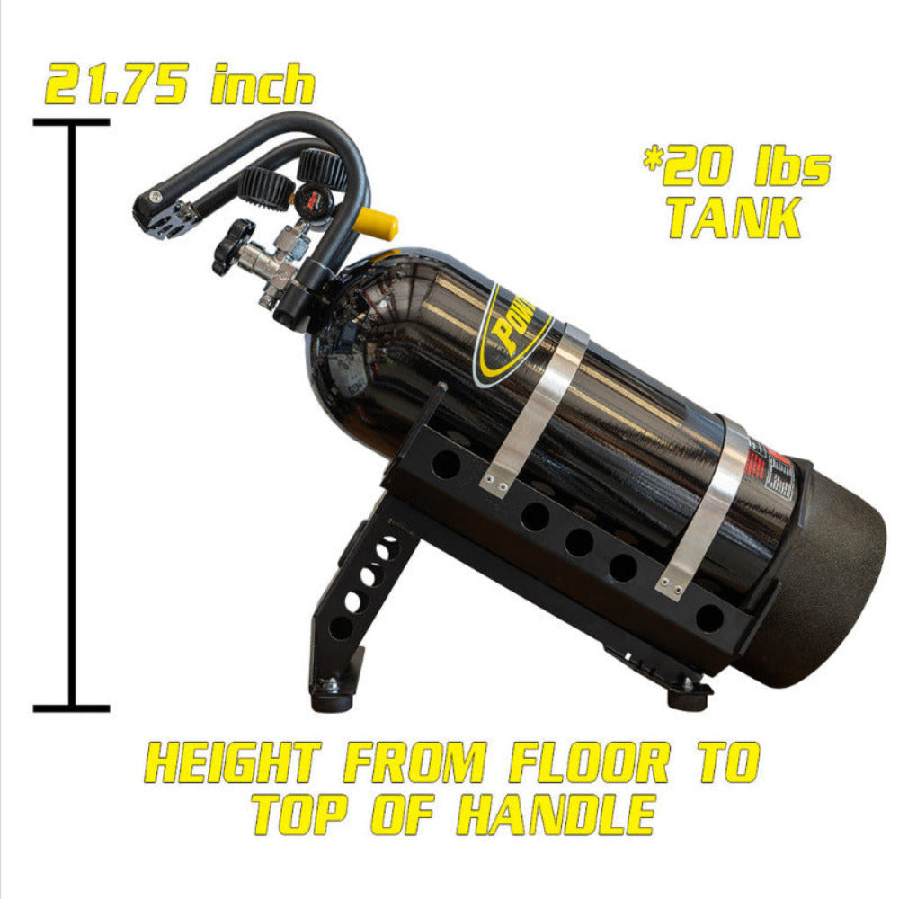 Power Tank - CO2 Bottle Wedged Floor Bracket