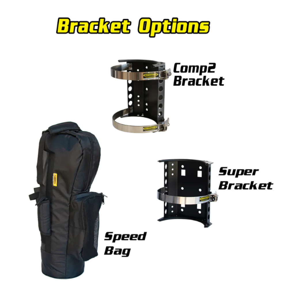 Power Tank - CO2 Inflation System w/ 10lb Bottle - Package B Bracket Options