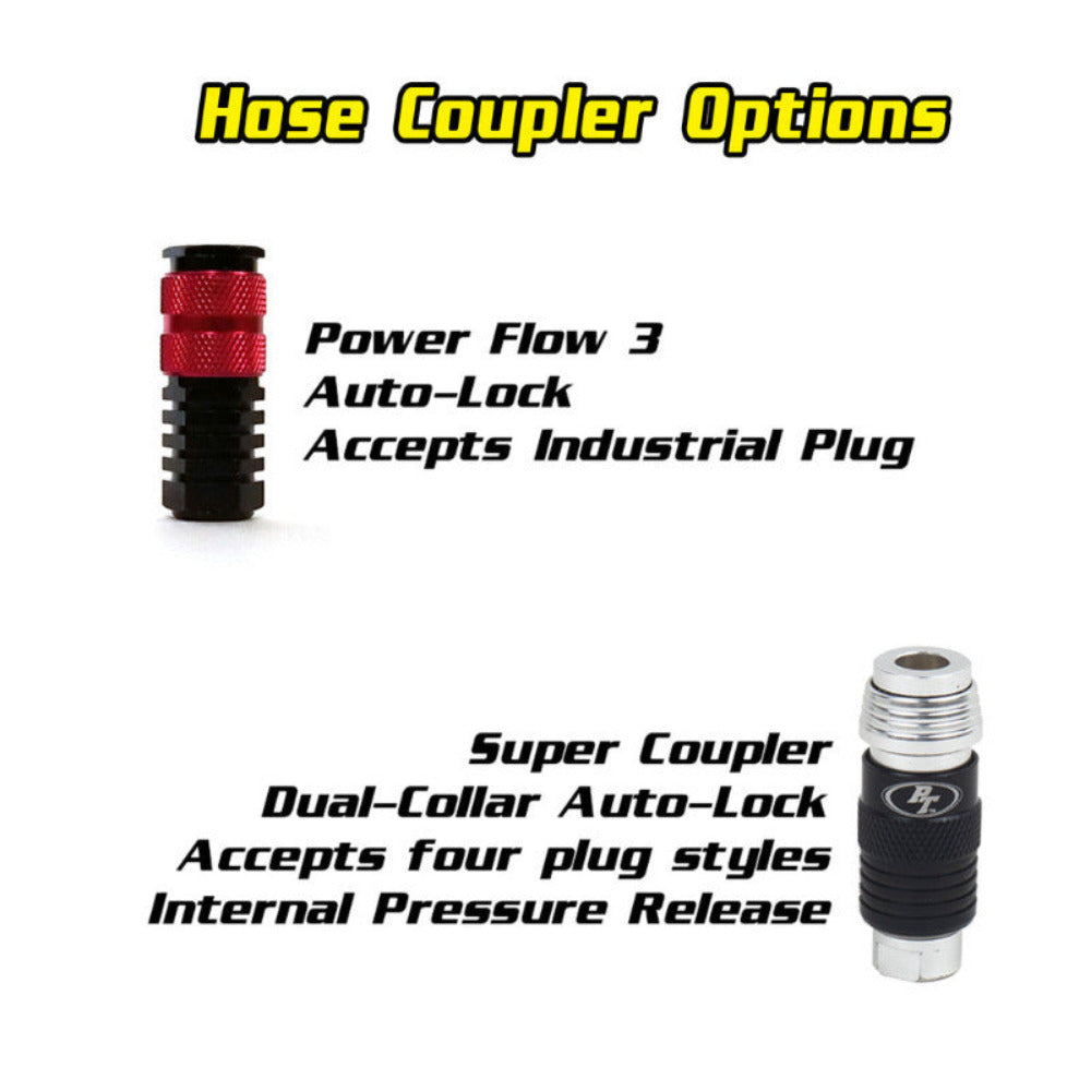 Power Tank - CO2 Inflation System w/ 10lb Bottle - Package B Coupler Options