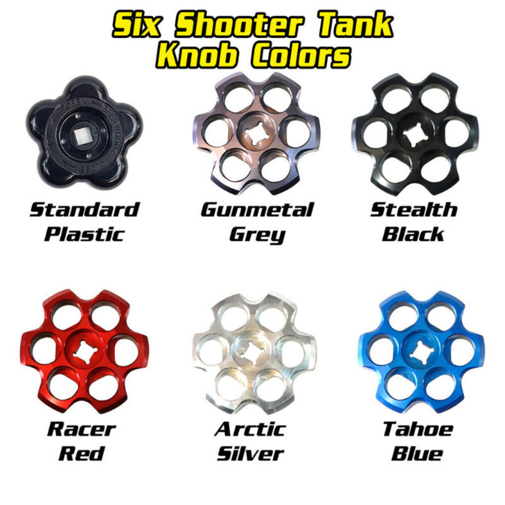 Power Tank - CO2 Inflation System w/ 10lb Bottle - Package B Six Shooter Knob Options