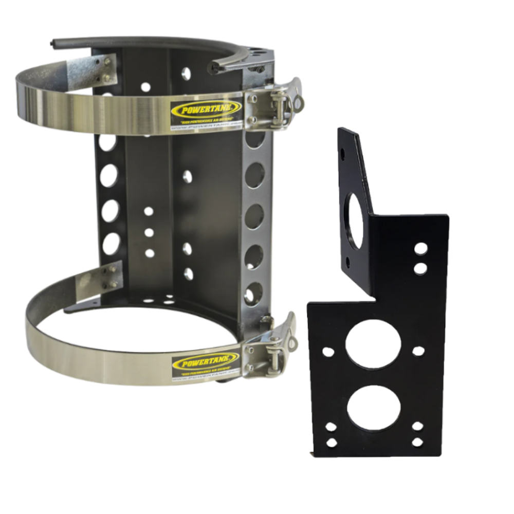 Power Tank - Comp2 Bracket for 10/15lb CO2 Bottle with JL Passenger Mount